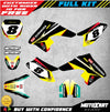Suzuki DRZ 70 (2009-2020) FIRE Style Stickers Custom Graphic Kit