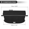Mitsubishi Outlander 2022-2023 Gloss Black Retractable Cargo Cover