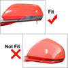 Ford Mustang Carbon Fiber Side Door Rearview Mirror Covers (2015-2024)