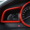 Mazda 3 Axela 3Pcs Red Dash Panel Frame Cover Trim (2014–2018)