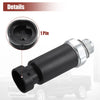 Chevy Plastic Metal Black Silver Tone Engine Oil Pressure Sensor
