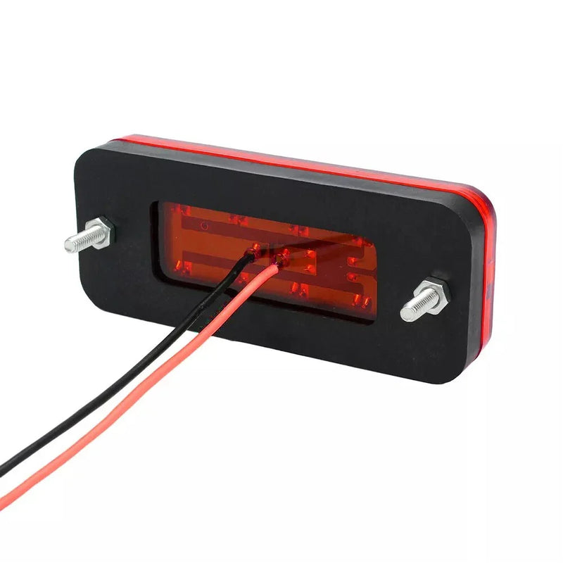 Truck Trailer RV Camper 4 x Red & Amber LED Side Marker Indicator Lights