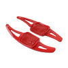 VW Golf 8, Atlas, Sharan, Touareg Red Steering Wheel Paddle Shifter Extensions