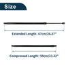 Dodge Durango Rear Hatch Lift Supports Struts (2011-2018)