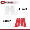 Mazda 2 Sedan 6 x Door Window Trim Pillar (2007-2013)