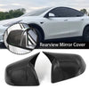 Tesla Model Y 2 x Carbon Fiber Side Mirror Covers (2020-2024)