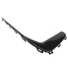 Audi A6 C8 S6 Left Front Bumper Side Molding Trim Glossy Black (2019-2024)