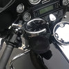 Harley Softail Dyna Universal 1.25" Handlebar Crash Bar Drink Cup Holder