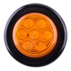 Car Truck 2" 12V LED Amber Round Side Marker Lights