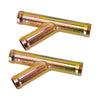 Y Wye Coolant Pipe Connector for Audi A7 2 x 3/4" Heater Hose Fitting