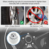 Hyundai Accent 4 Pcs M12x1.5 Wheel Lug Nuts (2007-2009)