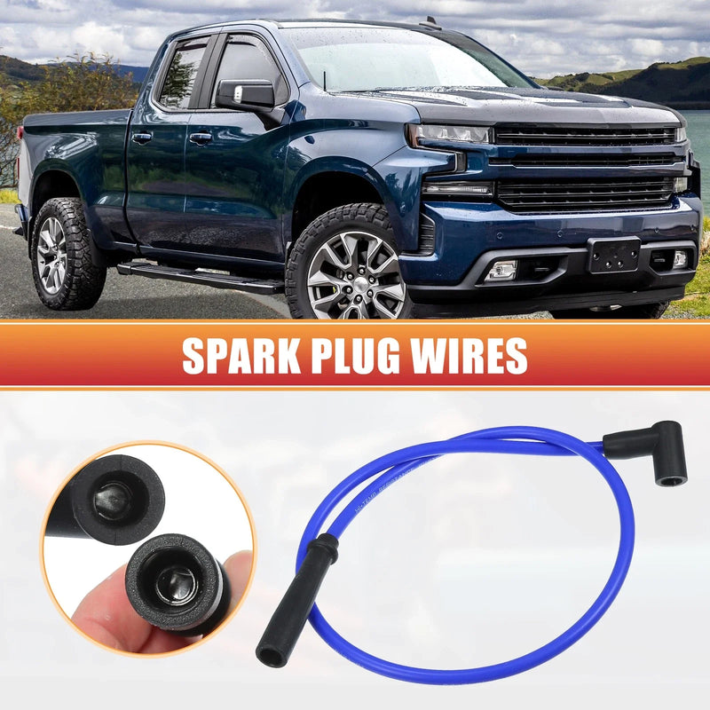 Chevrolet SBC BBC Engines 9 Pcs Spark Plug Wire Set