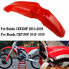 Honda CRF150F CRF230F Mud Guard Red Front Fender Cover (2015-2019)