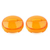 Harley Touring Softail Dyna Smoke Turn Signal Lens Covers