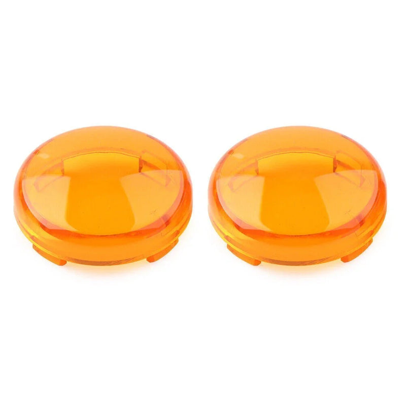 Harley Touring Softail Dyna Smoke Turn Signal Lens Covers