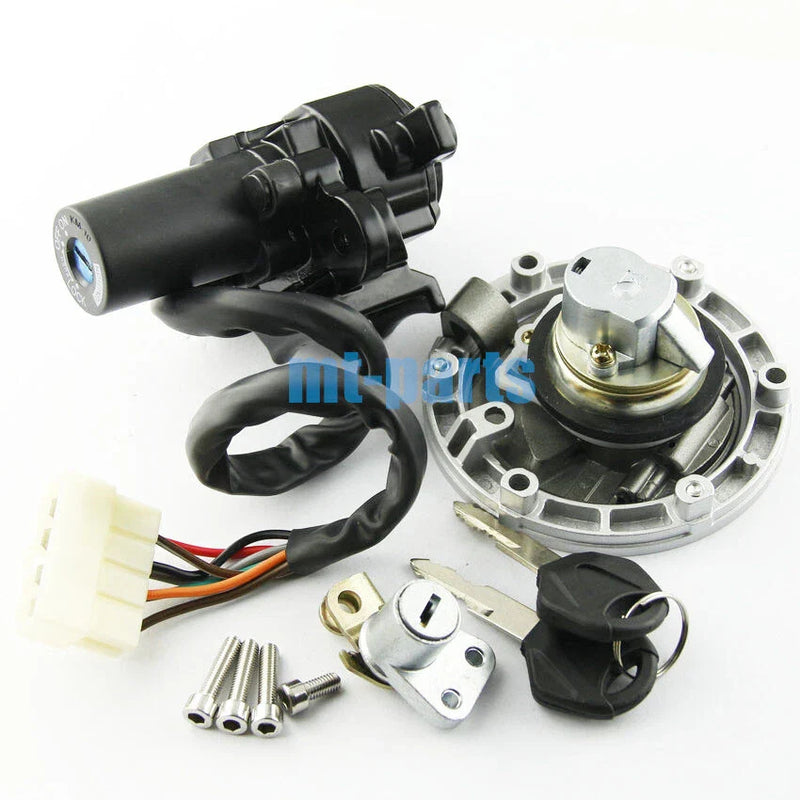 Kawasaki BR250 Z250SL Ignition Key Switch & Fuel Tank Cap Set (2014-2016)