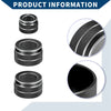 BMW F10 (2008-2015) 3 Pcs AC Radio Volume Control Knob Cover Ring