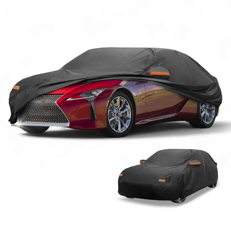 Lexus LC Black 190T-PU Waterproof All Weather Car Cover (2018-2023)