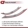 BMW X5 1 x Pair Rear Left Rear Right Bumper Reflectors