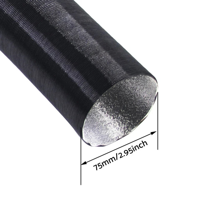 Air Diesel Parking Heater Hose 75mm Duct Pipe (80cm)