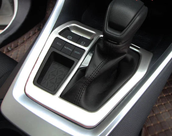 Toyota RAV4 (2019-2023) Stainless Steel Central Gear Shift Matte Cover Frame