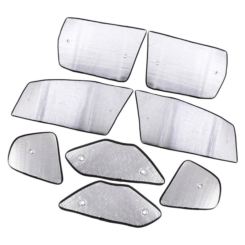 Honda Fit 4 x Side Window Sun Visor Covers (2008-2013)