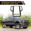 Ford Ranger Carbon Fiber Dashboard Air Vent Trim (2023-2024)