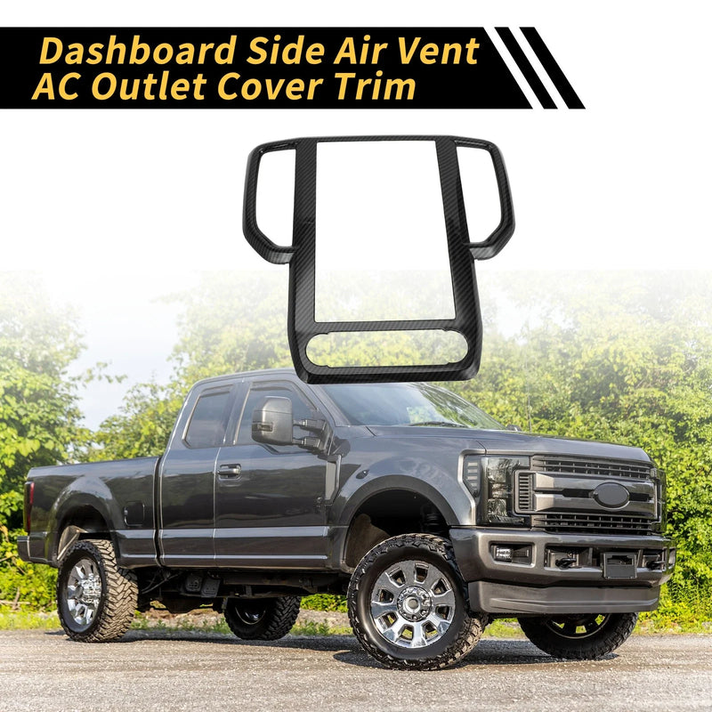 Ford Ranger Carbon Fiber Dashboard Air Vent Trim (2023-2024)