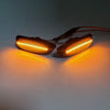 Volvo S60 S80 V70 XC90 Smoked LED Side Marker Turn Signal Lights (2000-2010)