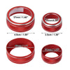 Subaru Forester, Impreza 3pcs AC Climate Control Knob Rings (2008-2023)