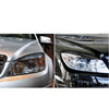 Benz W204 C-Class Headlight Eyelid Cover Trim (2008-2011)