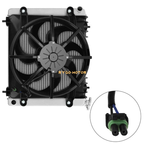 Polaris Ranger 570 900 1000 Crew XP Cooling Radiator Fan Kit