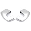 Ford Transit Custom (2012-2023) 2 x Silver Rear View Mirror Cover Cap