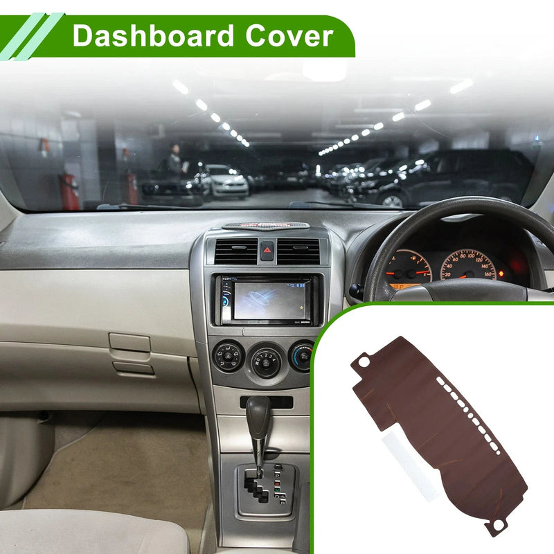 Toyota Corolla (2000-2007) - Brown Dashboard Cover Mat