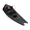 Aprilia RS4 RSV4 1000 (2009-2022) Matte Black Rear Seat Cover Trim