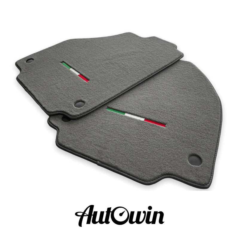 Ferrari 458 GT2 Gray Floor Mats (2012-2015)