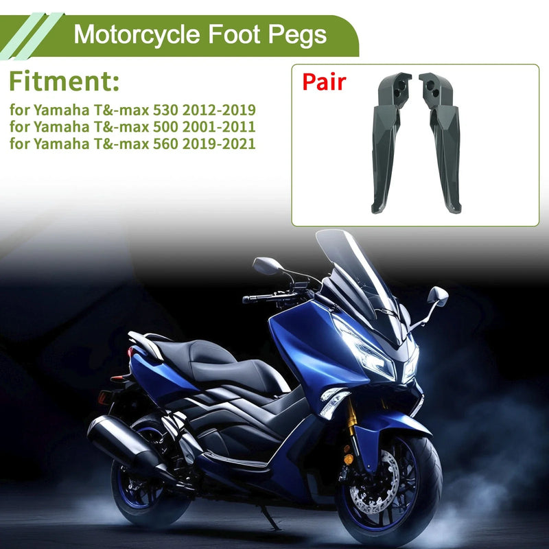 Yamaha T&-max 530 Foot Pegs (2012–2019)