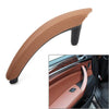 BMW X5 X6 1 x Left Door Trim Pull Handle Real Leather (2007-2013)