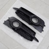 AUDI A1 8X S-Line Honeycomb Front Bumper Fog Light Covers (2010-2014)