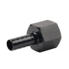 AN8 3/8" Hose Barb Fuel Line Push On Swivel Fitting Adapter (N/A)