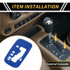 Jeep Wrangler JK JKU Center Console Gear Shift Frame Panel Cover (2007-2018)