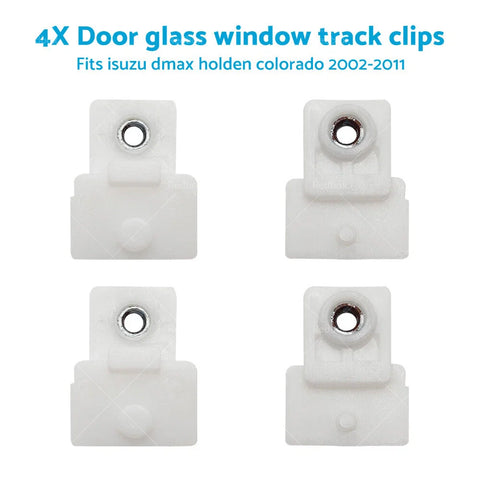 Isuzu D-Max Holden Colorado Rodeo Door Window Glass Track Clips (02-19)