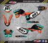 KTM SXF 2007-2010 VITAL STYLE Full Sticker Set Custom Graphic Kit