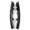 Jaguar XJ Gloss Black Front Side Grille Bumper Molding Trim (2010-2015)