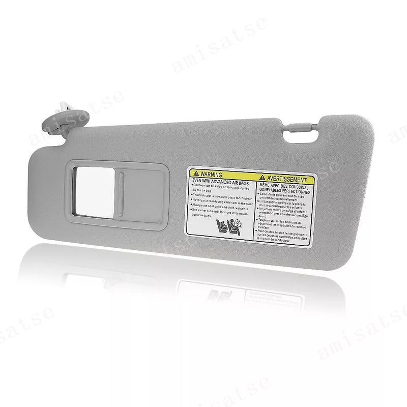 Toyota Highlander Left Gray Sun Visor (2008-2013)