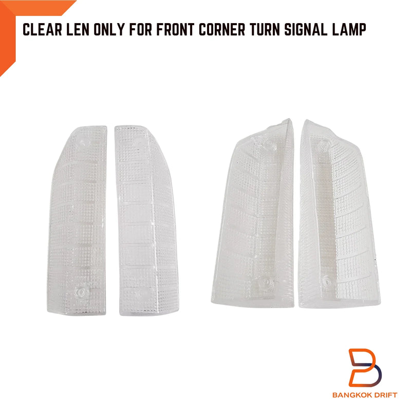 Toyota Hilux Ute CLEAR Lens Front Corner Turn Signal Light (1978-1983)
