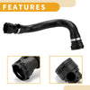 BMW 550i (2006-2010) Rubber Black Radiator Hose