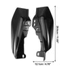 Harley Davidson Street Glide Gloss Black 1 Pair Mid Frame Air Deflector