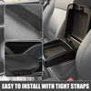 Kia K5 Center Console Armrest Cover 2021-2023 Faux Leather Black Gray