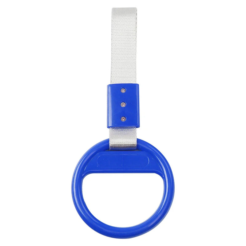 Train Bus Blue Drift Charm Handle Strap